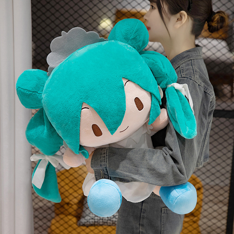 Japanese Girl Lifestyle - Büyük Boy Karikatür Hatsune Miku Peluş