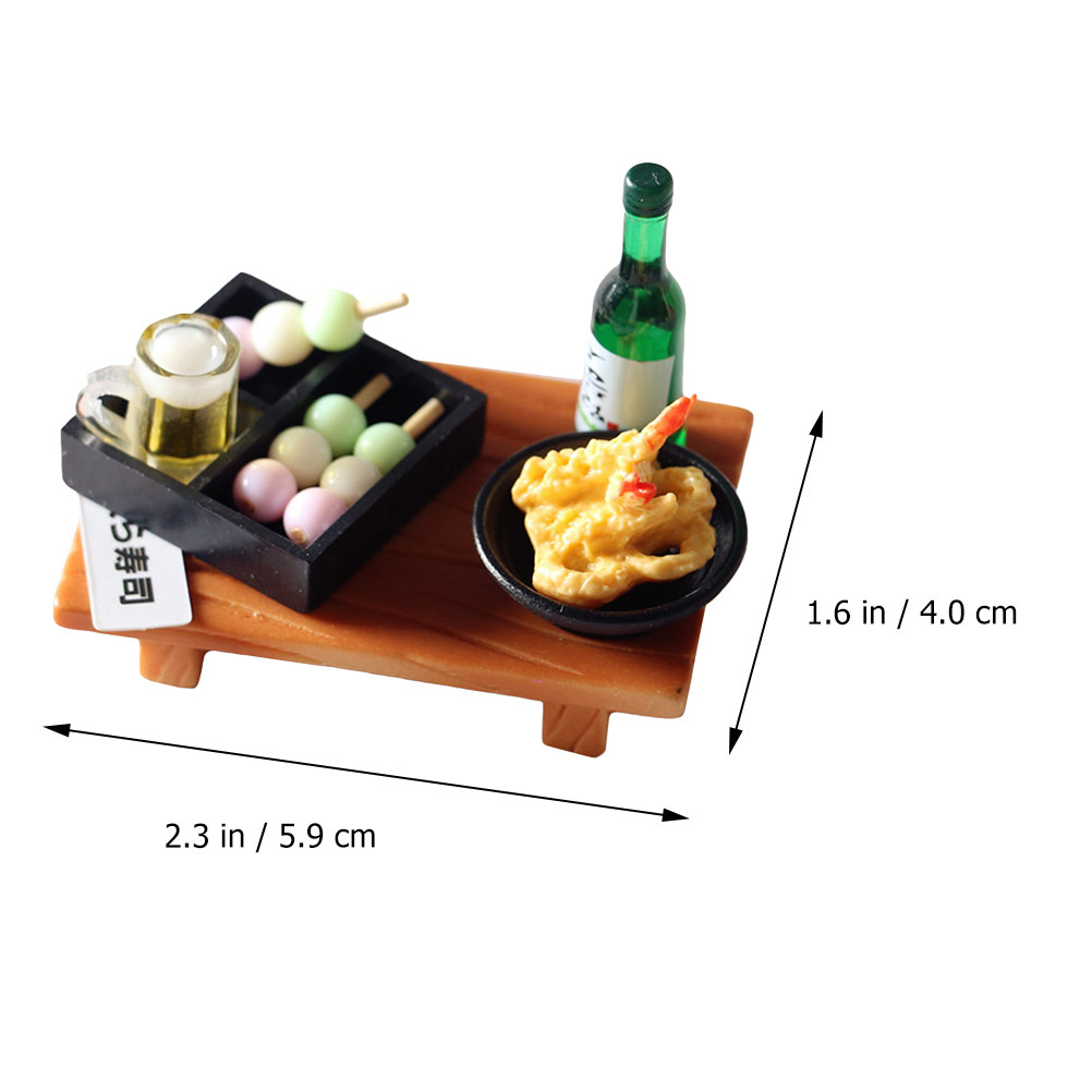 3 adet Mini Suşi Gerçekçi Deko - Japanese Food Lifestyle incelemesi ve fiyatı