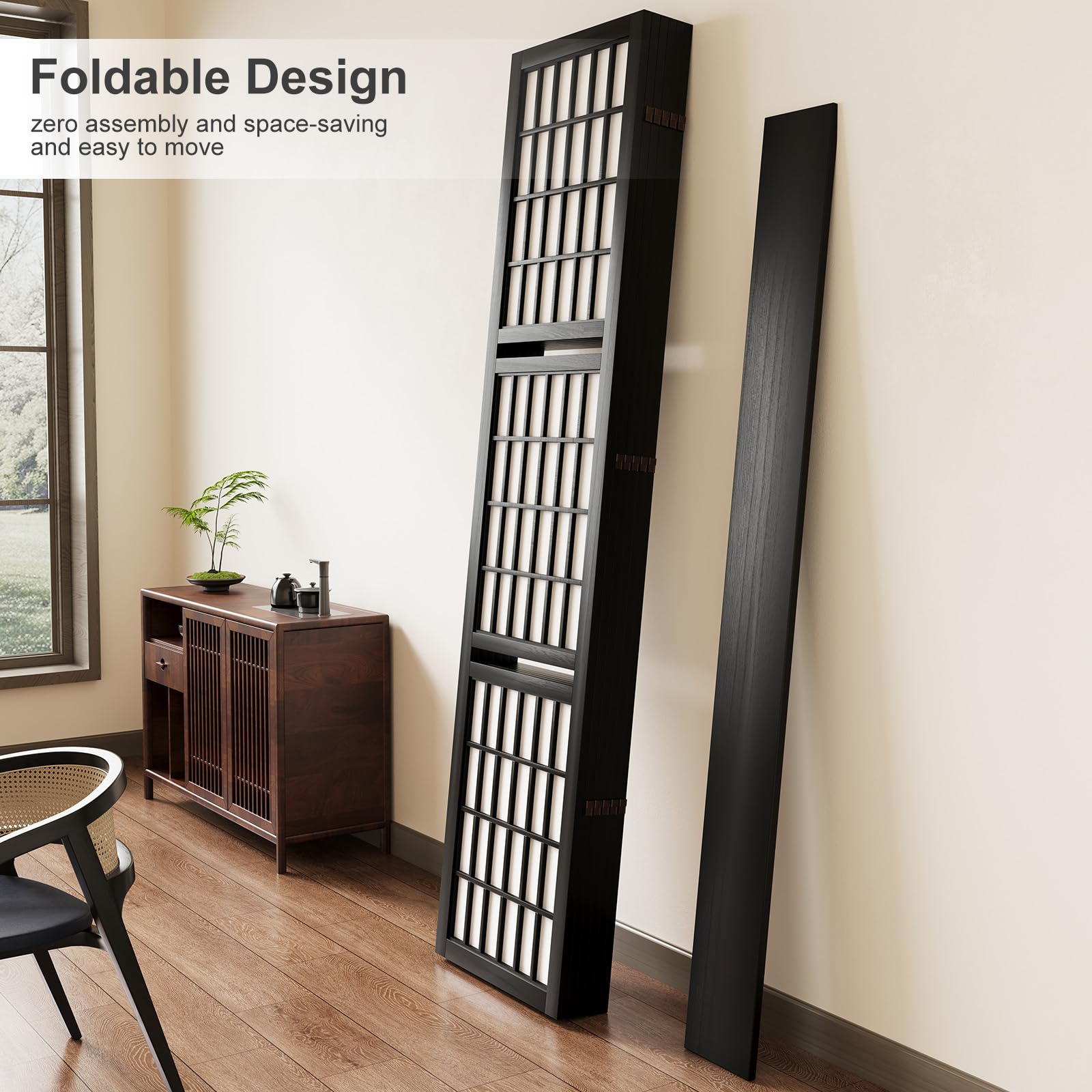 Oda Bölücü, 66.9 İnç Uzunluğun - Shoji Screen Divider incelemesi ve fiyatı