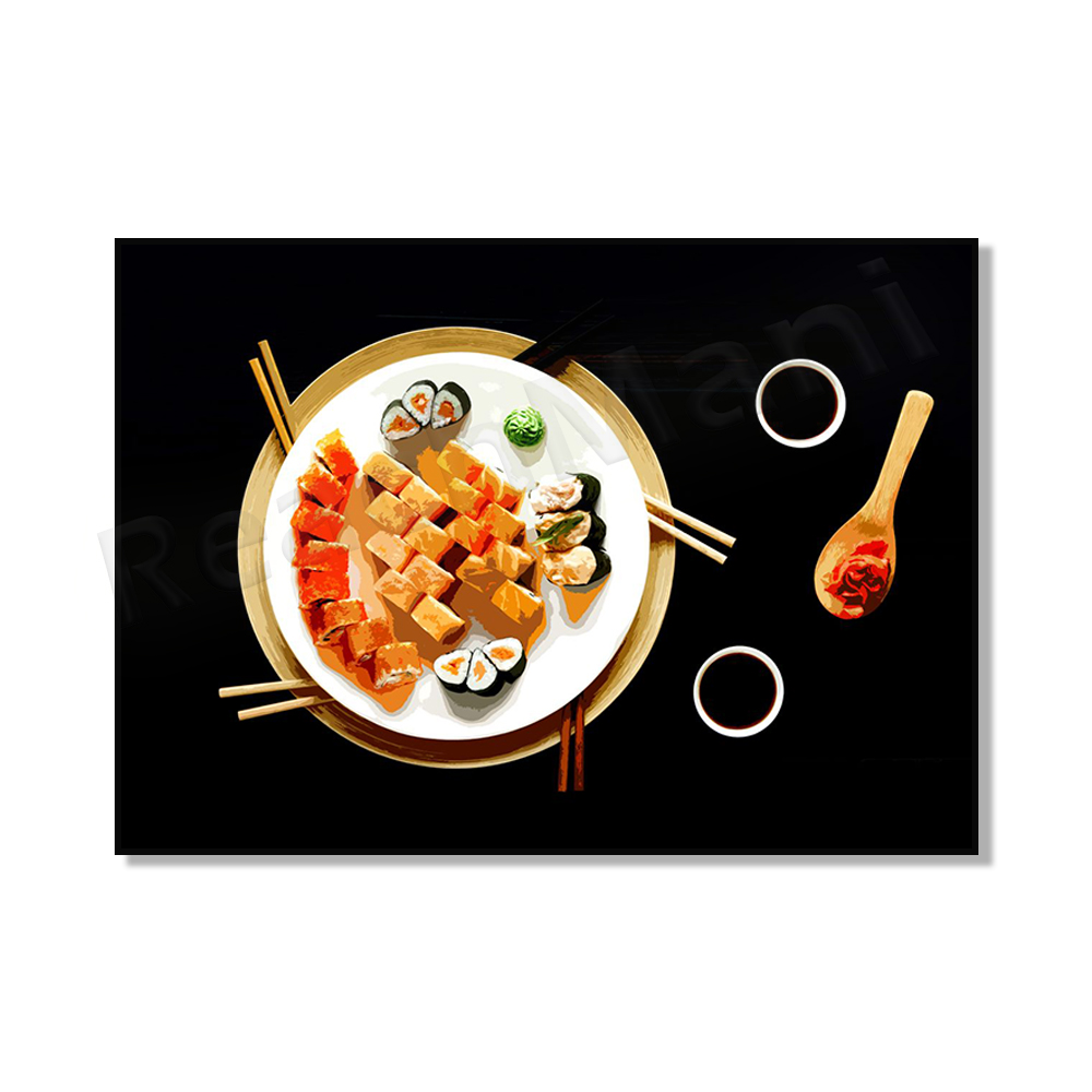 Japon tarzı Duvar Dekorasyonu  - Japanese Food Lifestyle incelemesi ve fiyatı