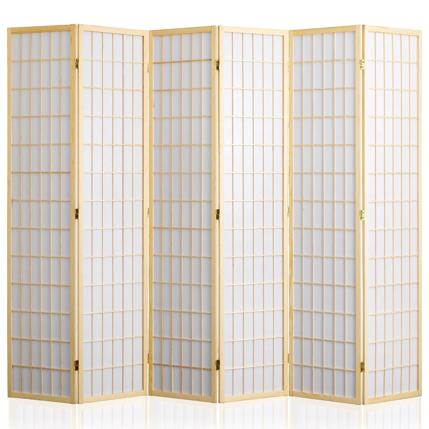 6 Panel Katlanır Oda Bölücü Gi - Shoji Screen Divider incelemesi ve fiyatı