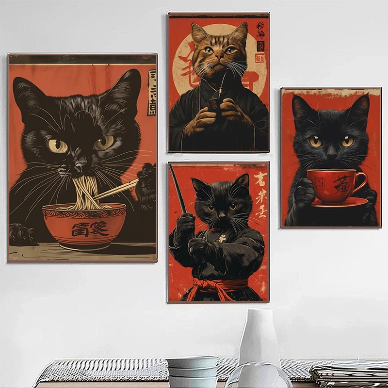 Japon Edo Tarzı Siyah Kedi Yem - Japanese Eating Lifestyle incelemesi ve fiyatı