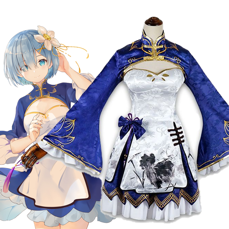Rem Ram Cosplay Cheongsam Anim - Japanese Girl Lifestyle incelemesi ve fiyatı